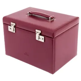 Шкатулка для украшений "WindRose 3668" бордовая