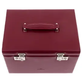Шкатулка для украшений "WindRose 3668" бордовая