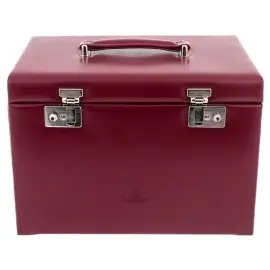 Шкатулка для украшений "WindRose 3668" бордовая