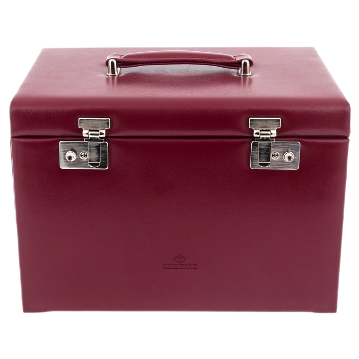 Jewelry box "WindRose 3668" burgundy