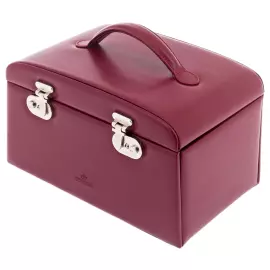 Шкатулка для украшений "WindRose 3683" бордовая