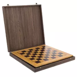 Classic Olive Cap Chess Set