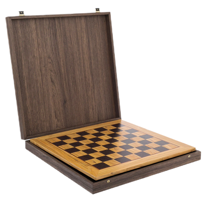 Classic Olive Cap Chess Set