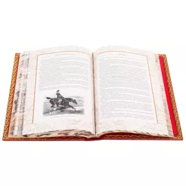 Эксклюзивный подарочный комплект из 2 книг "Книга о лошади" на подставке