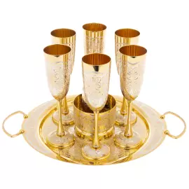 Набор для вина "Рассвет" на 6 персон, Златоуст