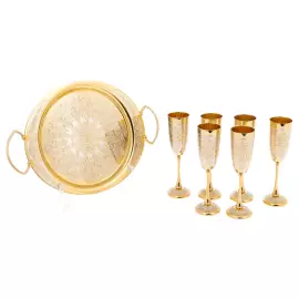 Набор для вина "Рассвет" на 6 персон, Златоуст