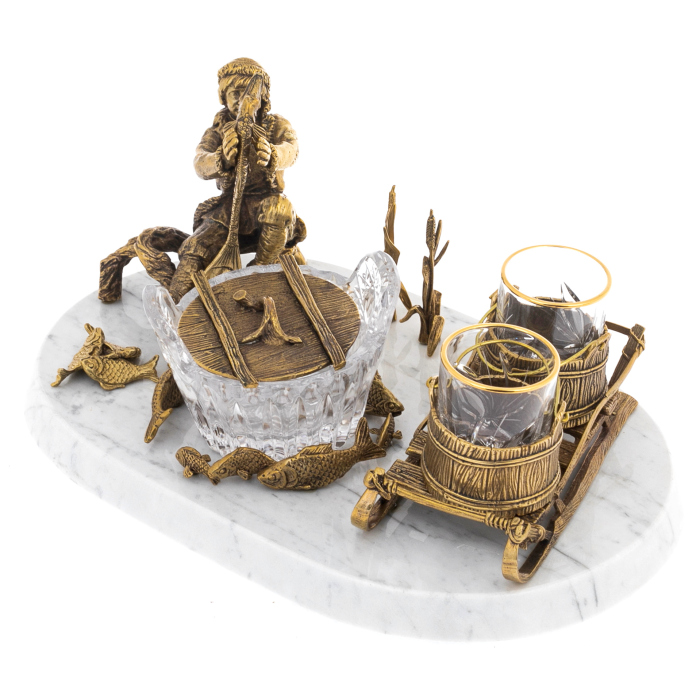 Икорница "Рыбалка" на 2 персоны, Златоуст