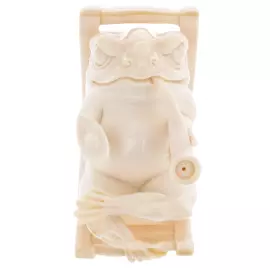 Скульптура из бивня мамонта "Лягушка"