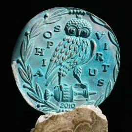 Авторская коллекционная монета "Александр Македонский" Авторская коллекционная монета "Александр Македонский"