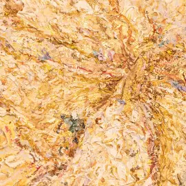 Author's oil painting "Butterfly"