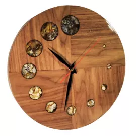 Часы настенные "Парад планет" орех