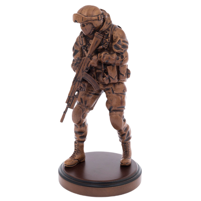 Statuette made of beech "Soldier No. 1"