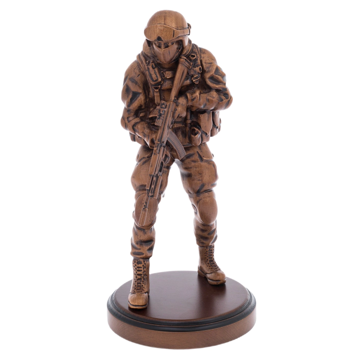 Statuette made of beech "Soldier No. 1"