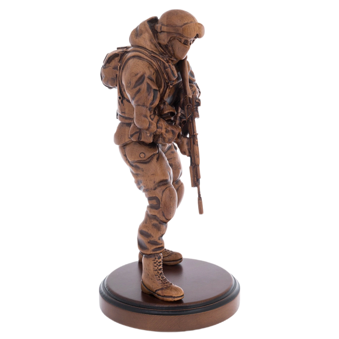 Statuette made of beech "Soldier No. 1"