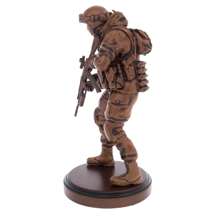 Statuette made of beech "Soldier No. 1"