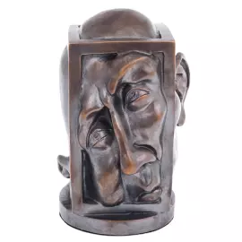 The author's bronze sculpture "Kazimir Malevich"