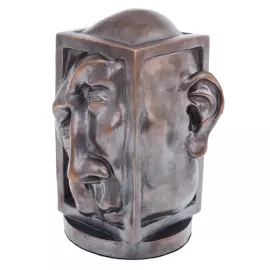 The author's bronze sculpture "Kazimir Malevich"