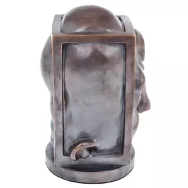 The author's bronze sculpture "Kazimir Malevich"