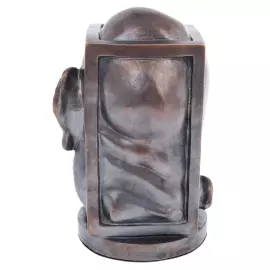 The author's bronze sculpture "Kazimir Malevich"