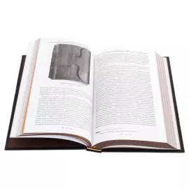 Книга в кожаном переплете "Русская правда, устав, поучения" Мономах В.