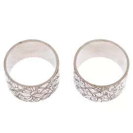 Кольца для салфеток "Артишок" на 2 персоны, Златоуст