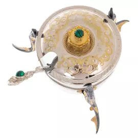 Икорница "ВДНХ" с ложечкой, Златоуст