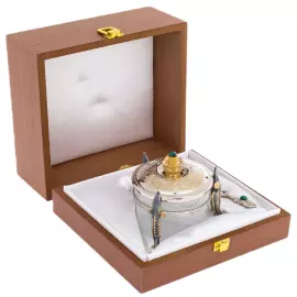 Икорница "ВДНХ" с ложечкой, Златоуст