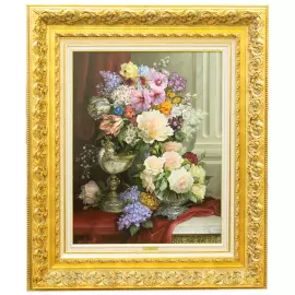 Авторская картина маслом "Летний букет"