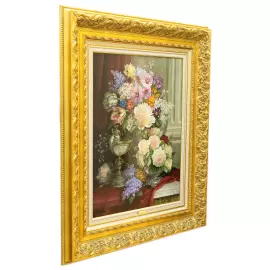 Авторская картина маслом "Летний букет"