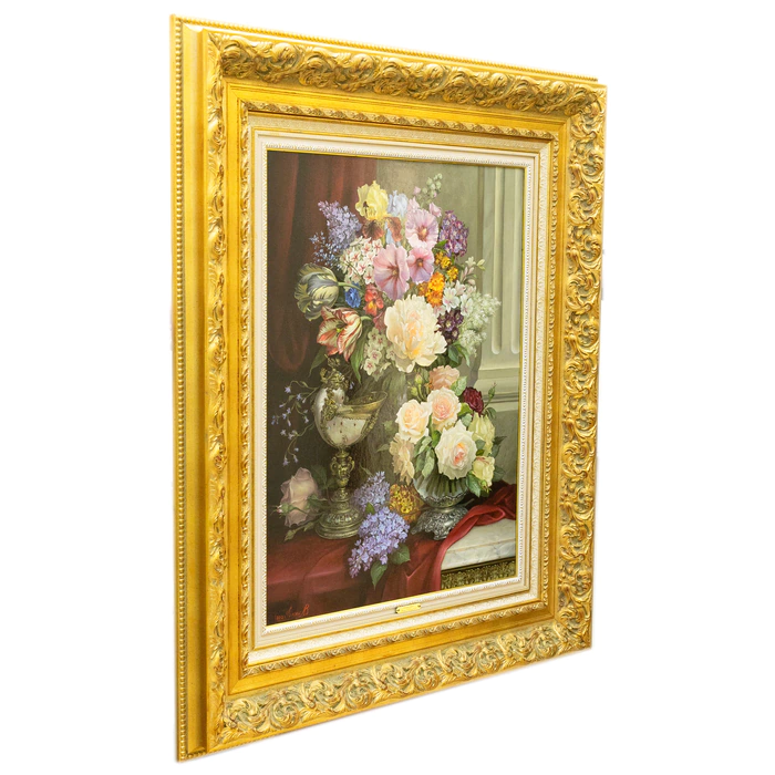 Author's oil painting "Summer Bouquet"