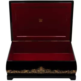 Ларец "Убор невесты" Шиковная, Федоскино