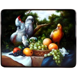 Шкатулка "Попугаи" Голубенкова, Федоскино