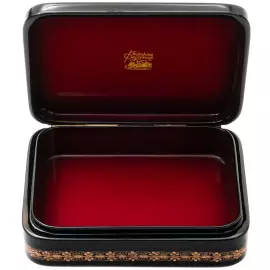 Шкатулка "Царица Савская" Фролов, Федоскино