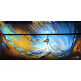 Nefertiti Jewelry box by Piastolov, Fedoskino