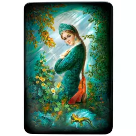 The box "Mistress of the Copper Mountain" Belovodova, Fedoskino