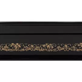 Box "At the cottage" by Troshin, Fedoskino