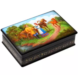 Vodovoz box by Chistov, Fedoskino