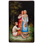 Шкатулка "Песня Леля" Волохина, Федоскино