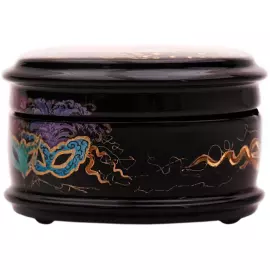 Korsakov's Akhmatova Jewelry Box, Fedoskino