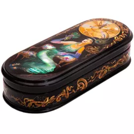Korsakov's Akhmatova Jewelry Box, Fedoskino