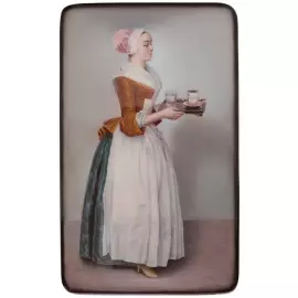 Shokoladnitsa box by Deryuzhenko, Fedoskino