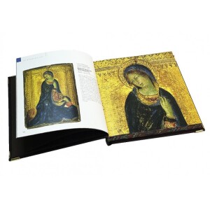 Книга в кожаном переплете "Рождественские сюжеты. Эрмитаж"