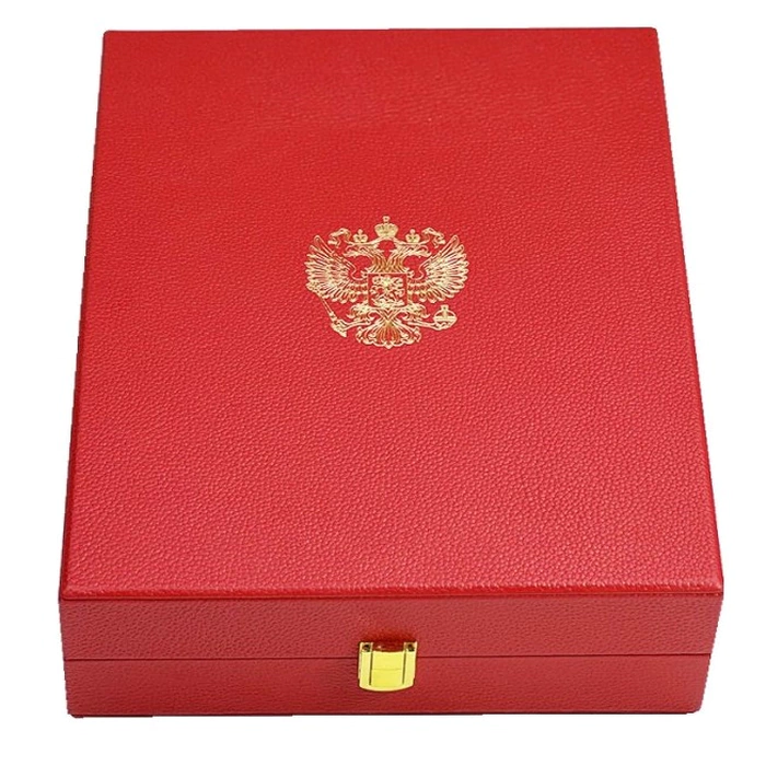 Gift set: poster with the book "Moscow" in Chinese