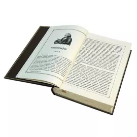 Книга в кожаном переплете "Книга власти. Бенджамин Франклин и Джон Ф.Кеннеди" в футляре