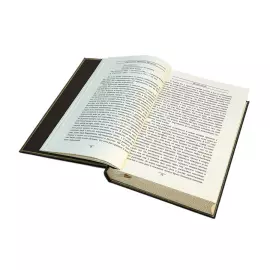 Книга в кожаном переплете "Книга власти. Бенджамин Франклин и Джон Ф.Кеннеди" в футляре