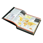 The leather-bound book "Football. The most complete encyclopedia" in a box