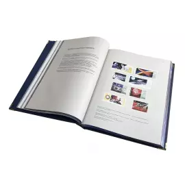 Книга в кожаном переплете "Алексей Леонов. Человек и космос. Альбом" в коробе