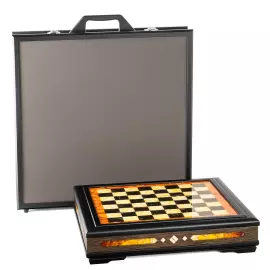 Шахматный ларец из серого дуба "Аристократ"