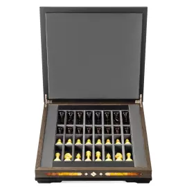 Шахматный ларец из серого дуба "Аристократ"