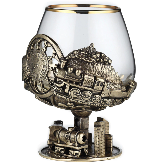 Zheleznodorozhny cognac glass for 1 person